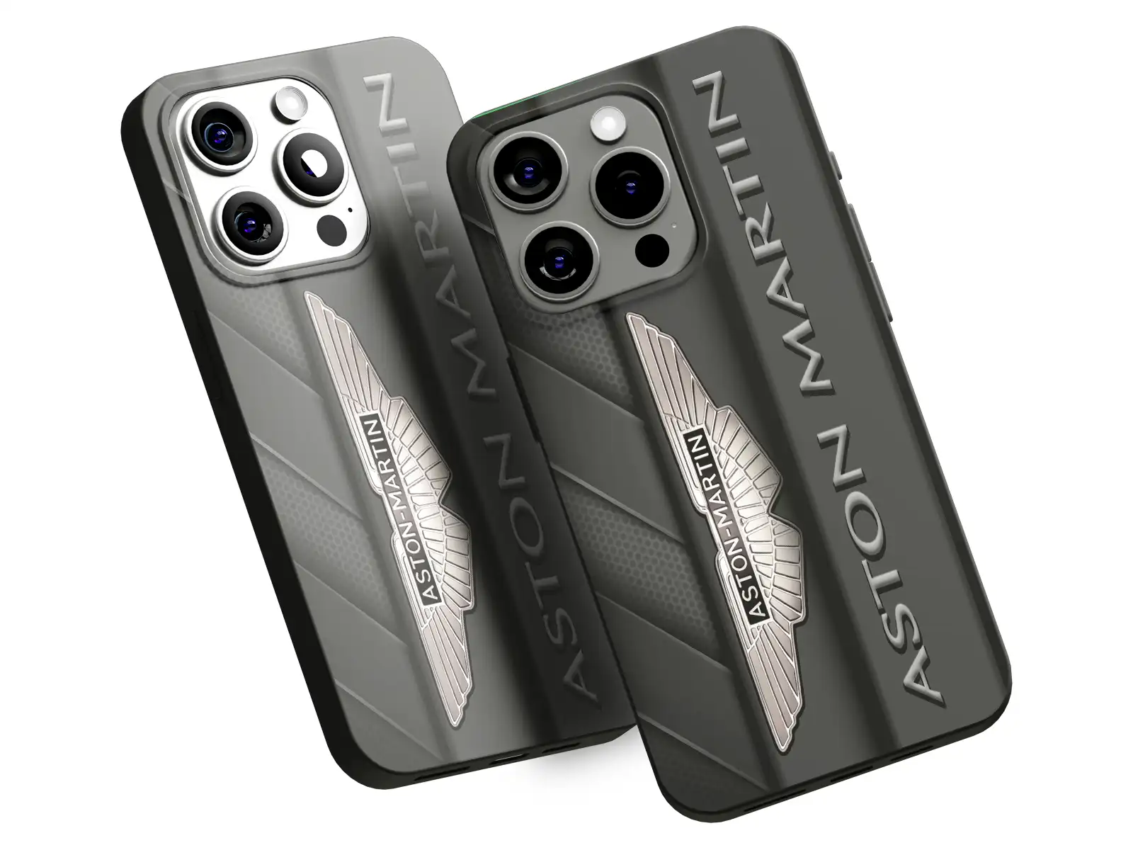 Aston Martin Carcasa Teléfono Lujo Premium Tacto Suave